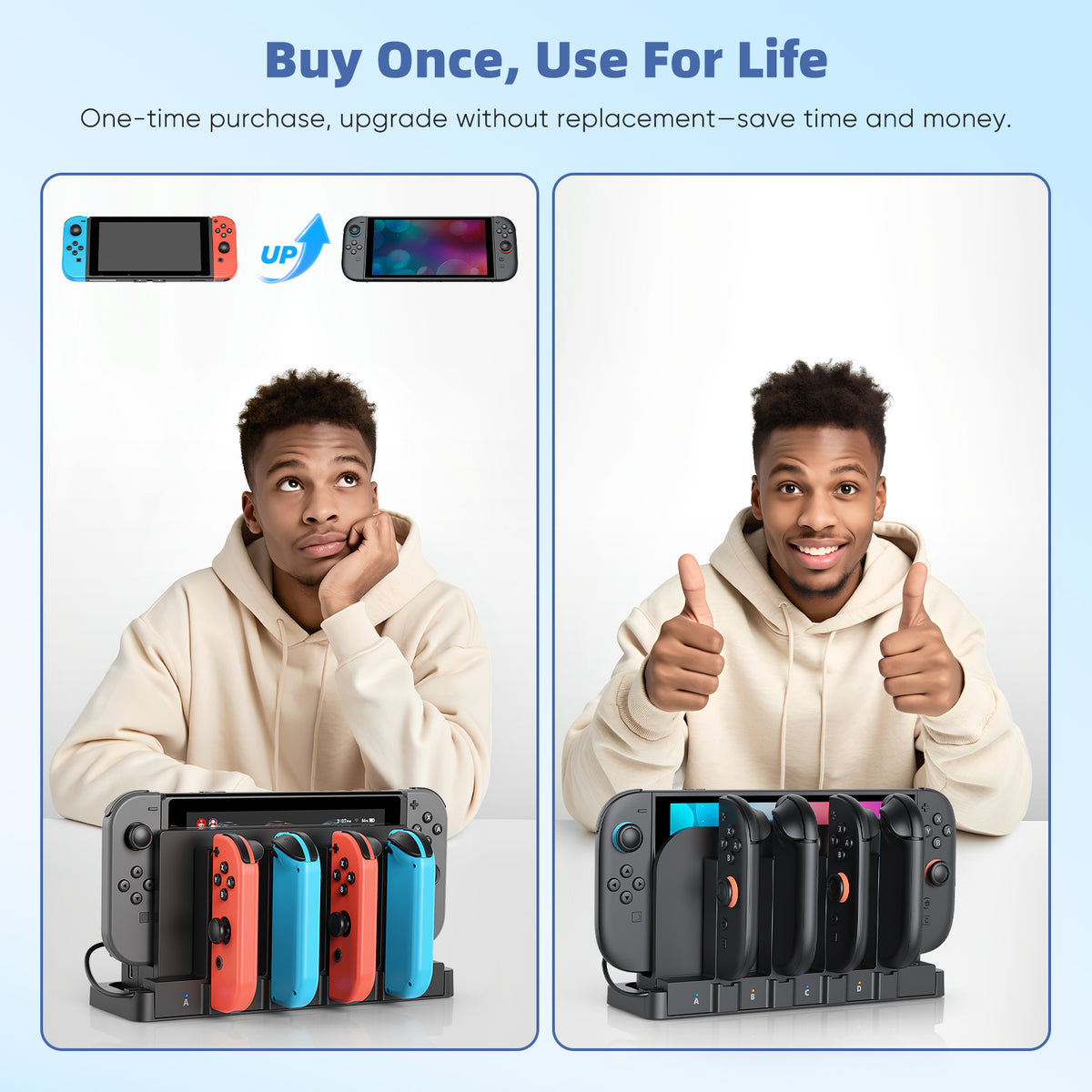 9-in-1 Controller Charging Dock for Switch 2, Switch 1 & OLED