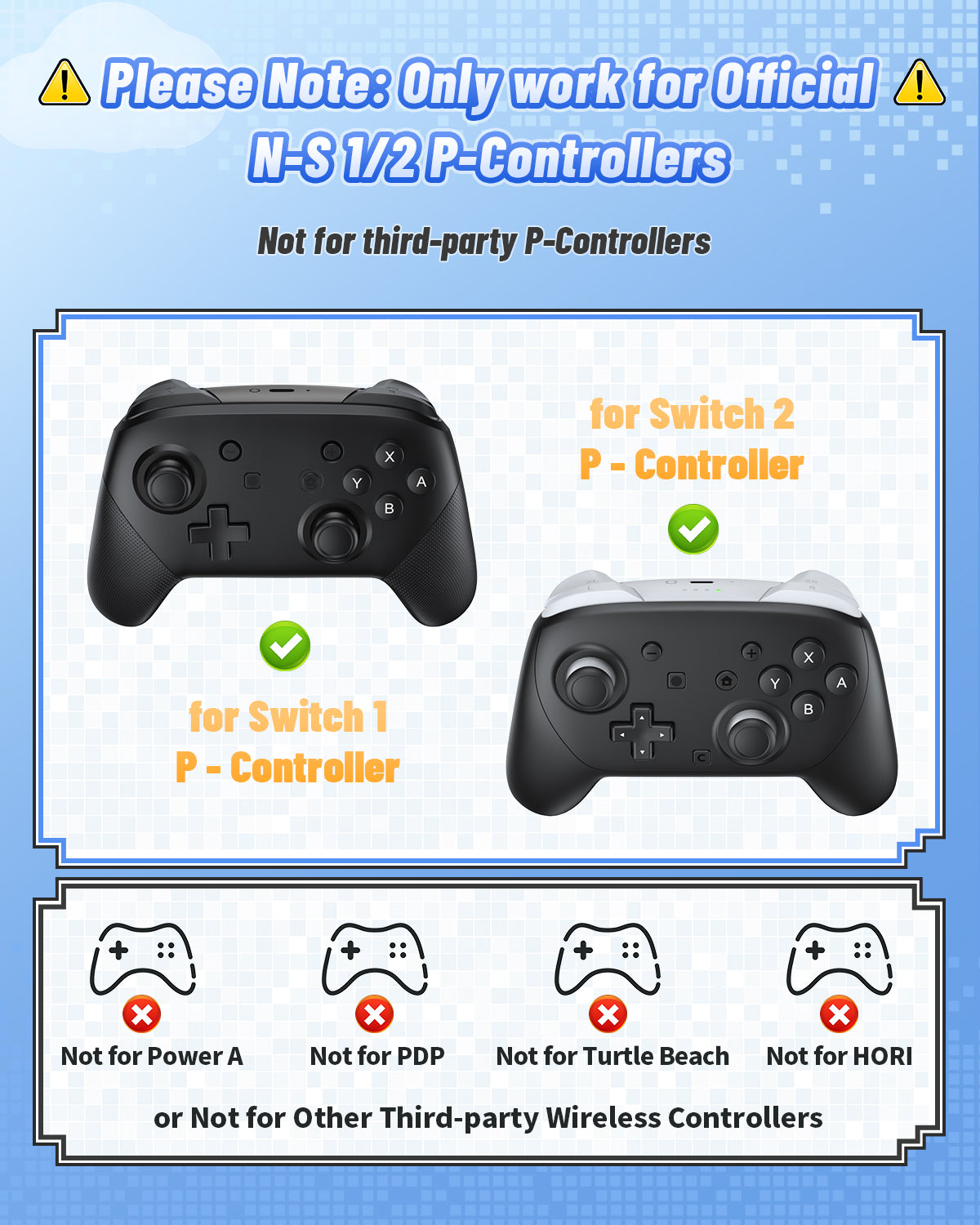10-in-1 Controller Charging Dock for Switch 2 & 1 with RGB Lights