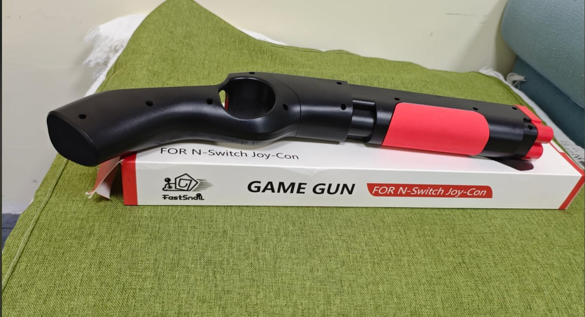 FASTSNAIL Shooting Gun Compatible with Nintendo Switch/Switch OLED, Replacement for Joy-Con Gun Controller Game Gun Hand Grips Compatible with Nintendo Switch Joycons/Switch OLED