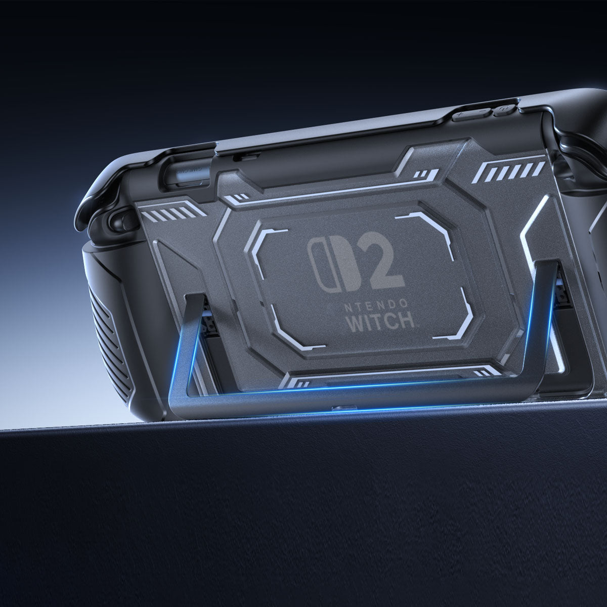 FastSnail Switch 2 protective case with built-in kickstand access