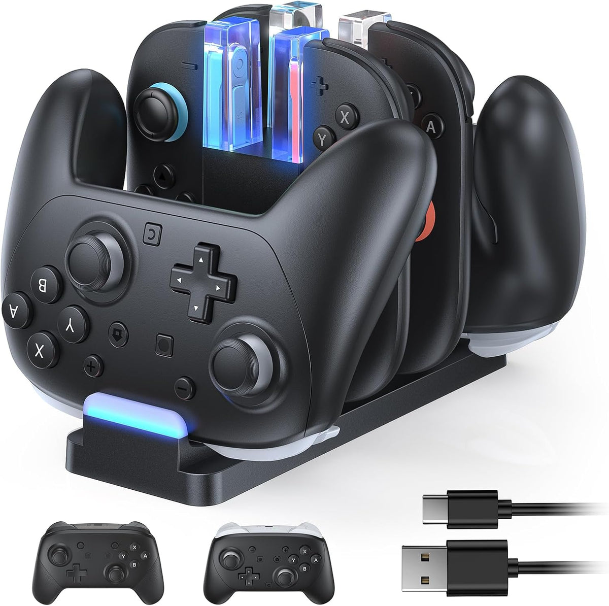 Charging Dock for Switch 2 Controllers & Pro Controllers