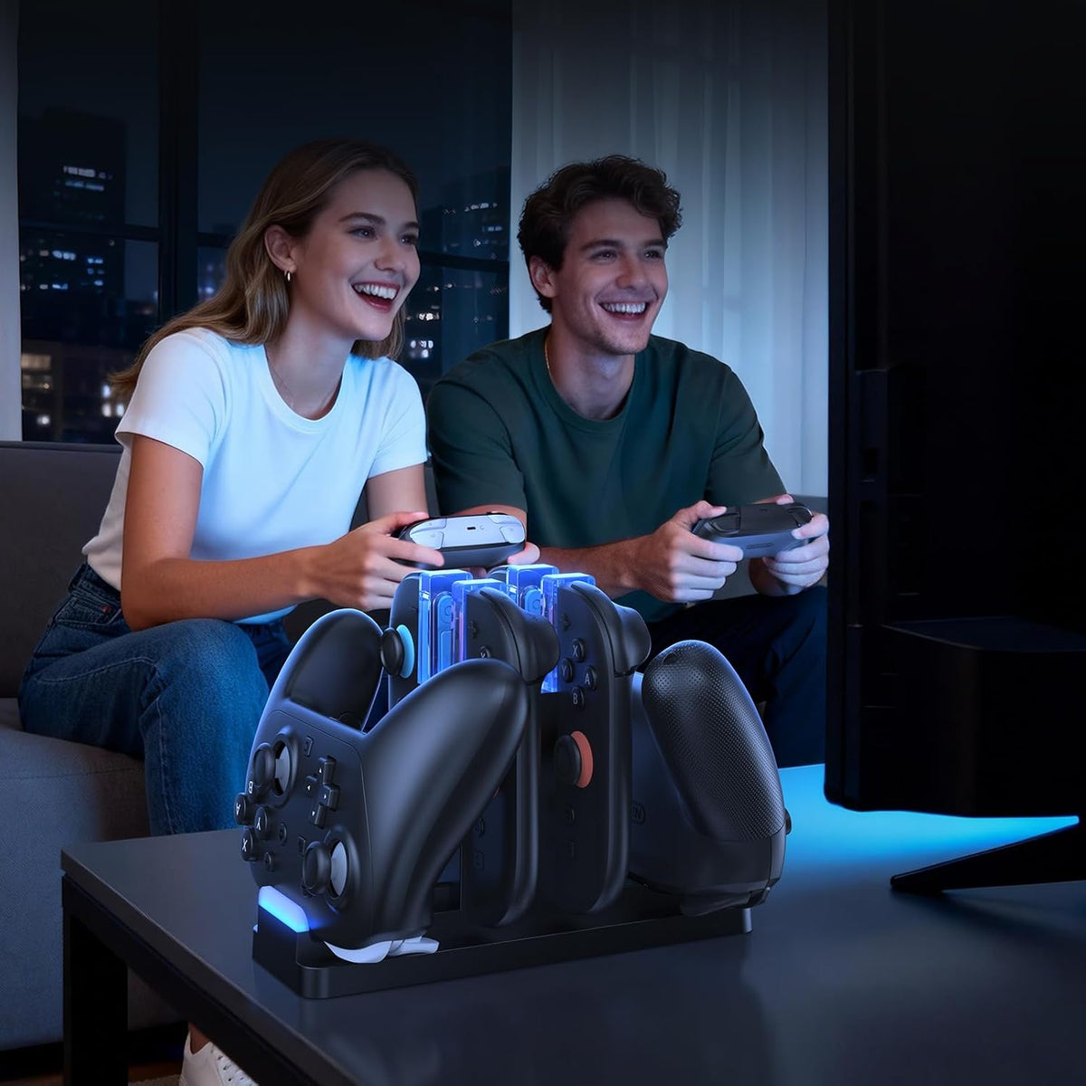 Charging Dock for Switch 2 Controllers & Pro Controllers